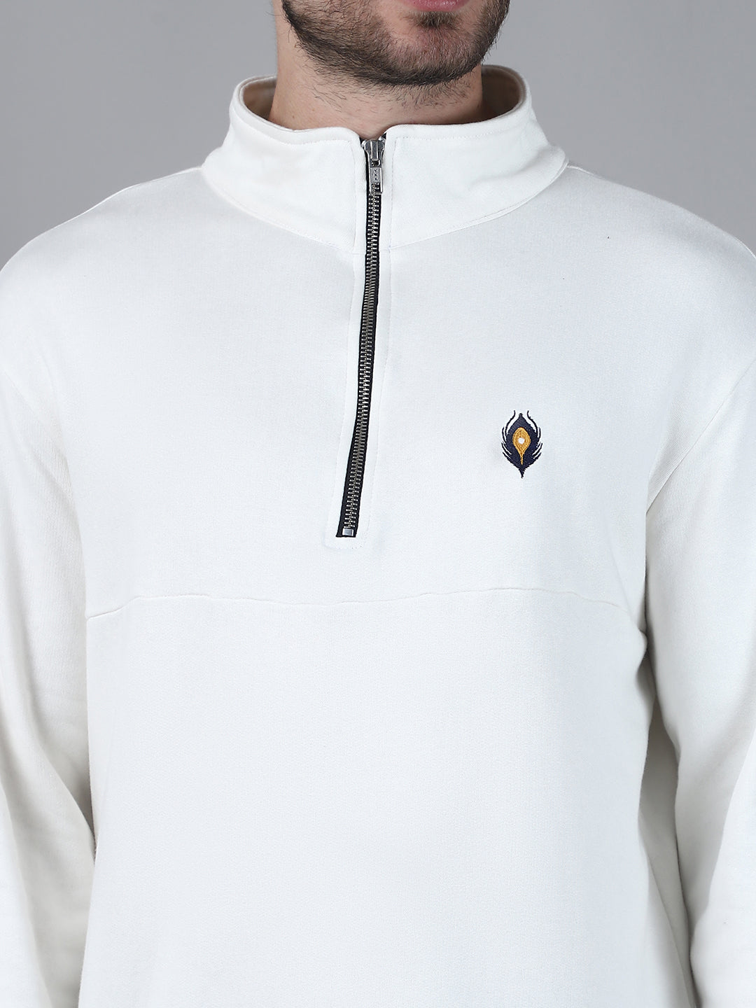 Eco-friendly Bamboo Cotton sweatshirt with relaxed, comfortable fit.