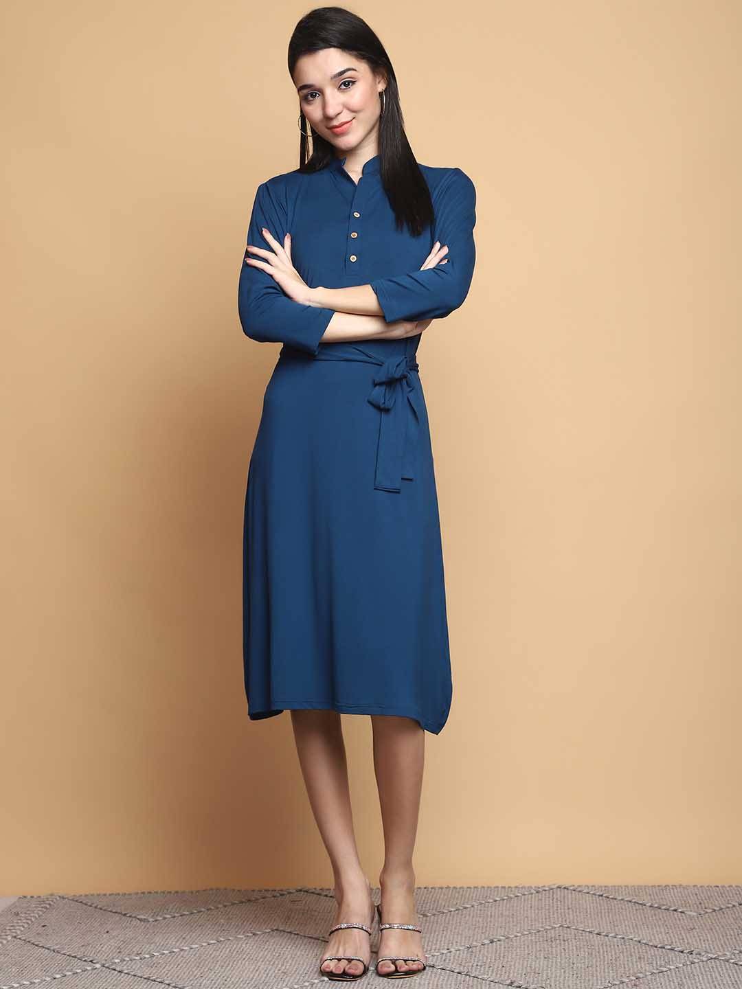 Bamboo EcoEase Tie-Waist Dress