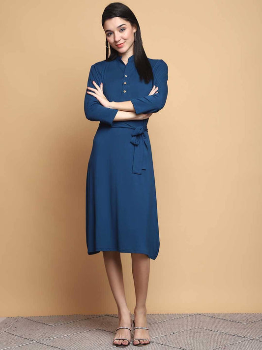 Bamboo EcoEase Tie-Waist Dress