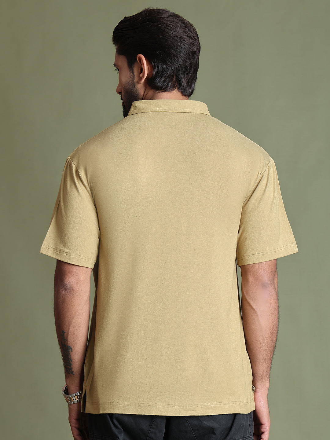 Eco-friendly Supreme Luxe bamboo polo with sleek fit.