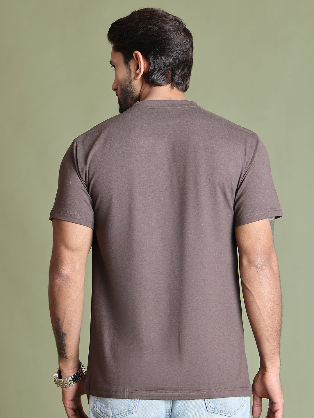 Eco-friendly Supreme Luxe bamboo tee, sleek and comfortable fit.