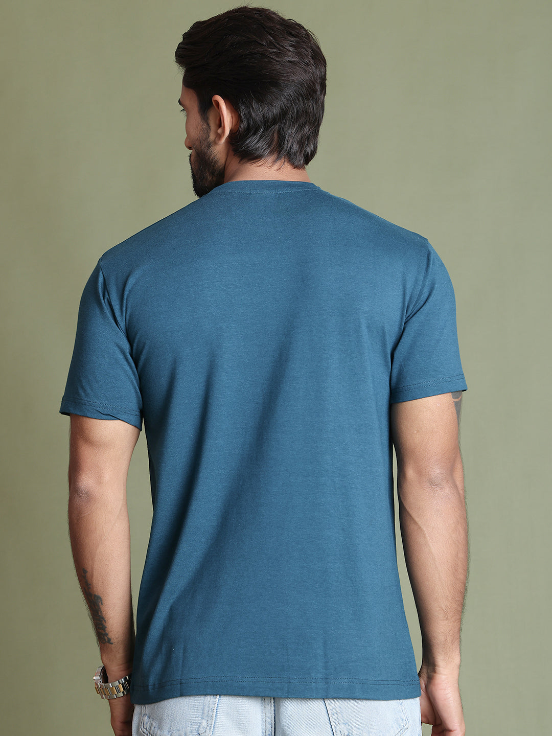 Eco-friendly Supreme Luxe bamboo tee, sleek and comfortable fit.