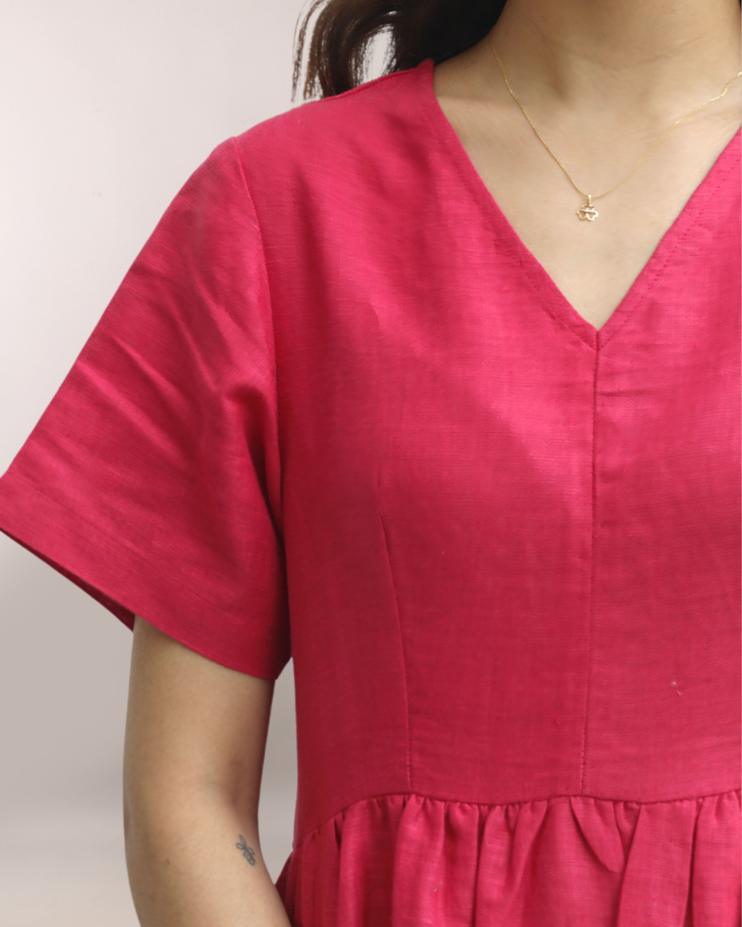 Urban Ease Flax Linen Dress – sustainable women’s linen dress by The Majestic Peacock.