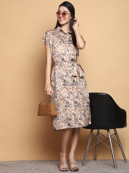 Earth Song Flax Linen Dress – sustainable women’s linen dress by The Majestic Peacock.