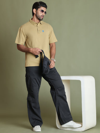 Eco-friendly Supreme Luxe bamboo polo with sleek fit.