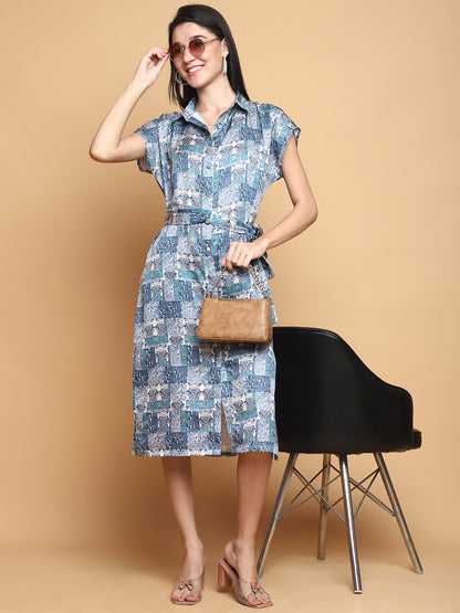 Earth Song Flax Linen Dress – sustainable women’s linen dress by The Majestic Peacock.