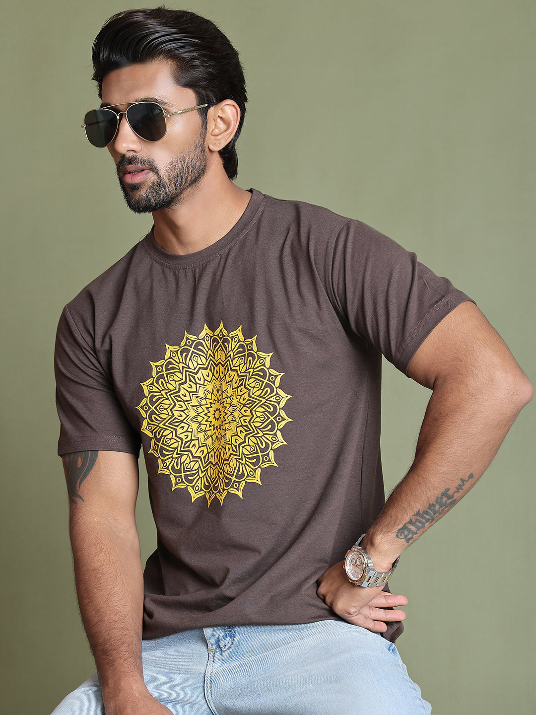 Eco-friendly Supreme Luxe bamboo tee, sleek and comfortable fit.