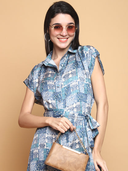 Earth Song Flax Linen Dress – sustainable women’s linen dress by The Majestic Peacock.