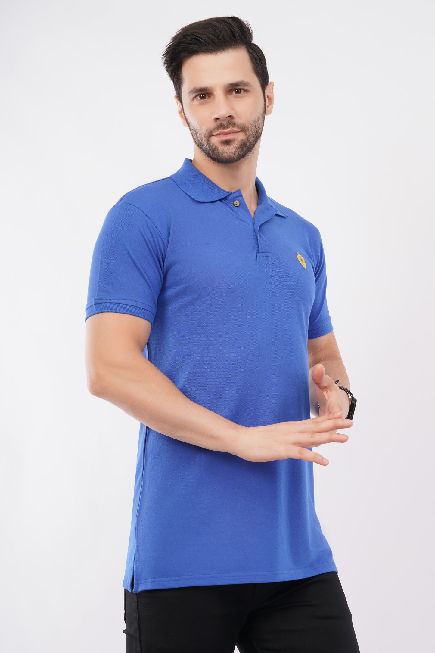 Supreme Luxe bamboo polo, soft, breathable, sustainable.