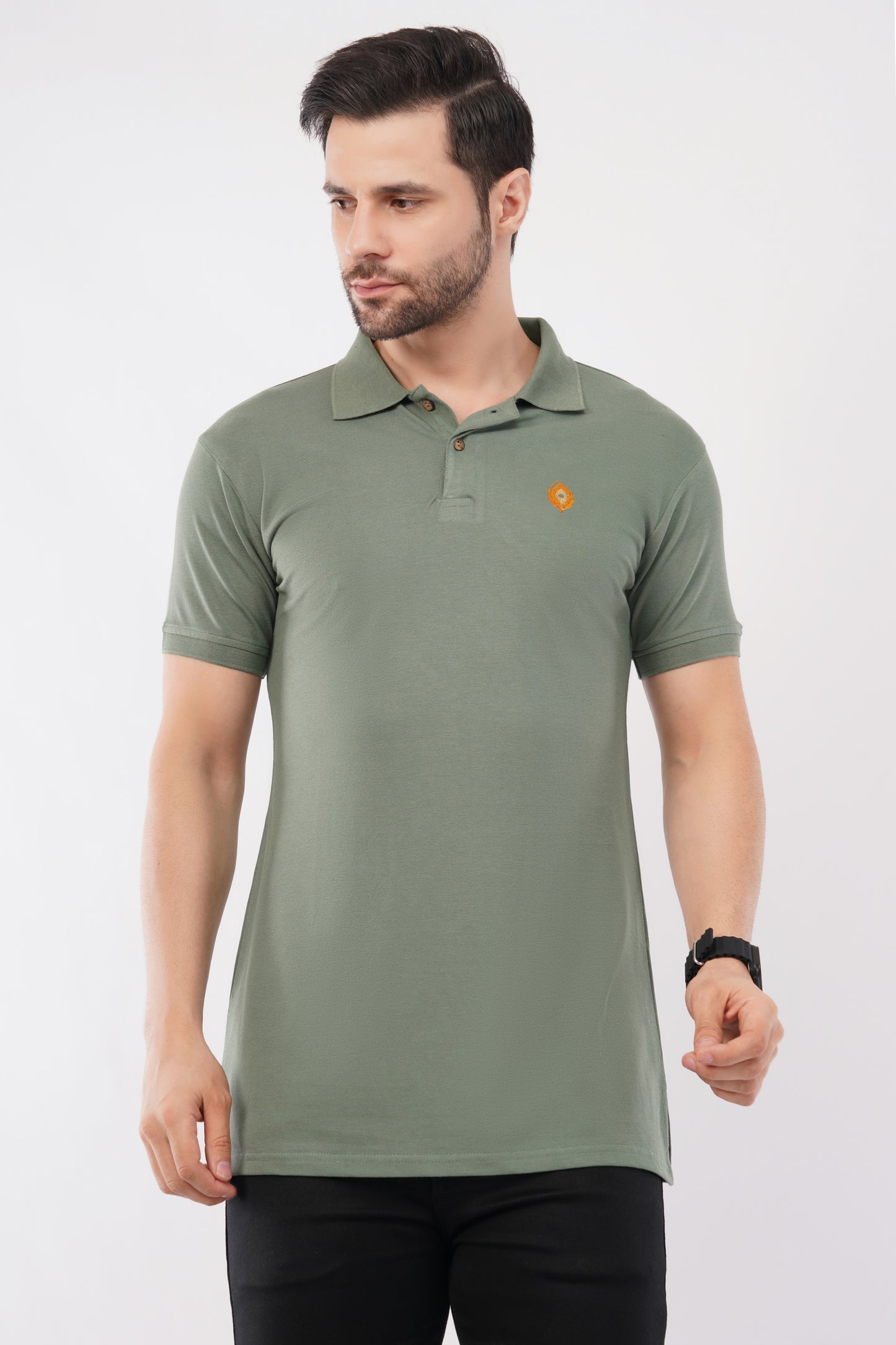 Supreme Luxe bamboo polo, soft, breathable, sustainable.