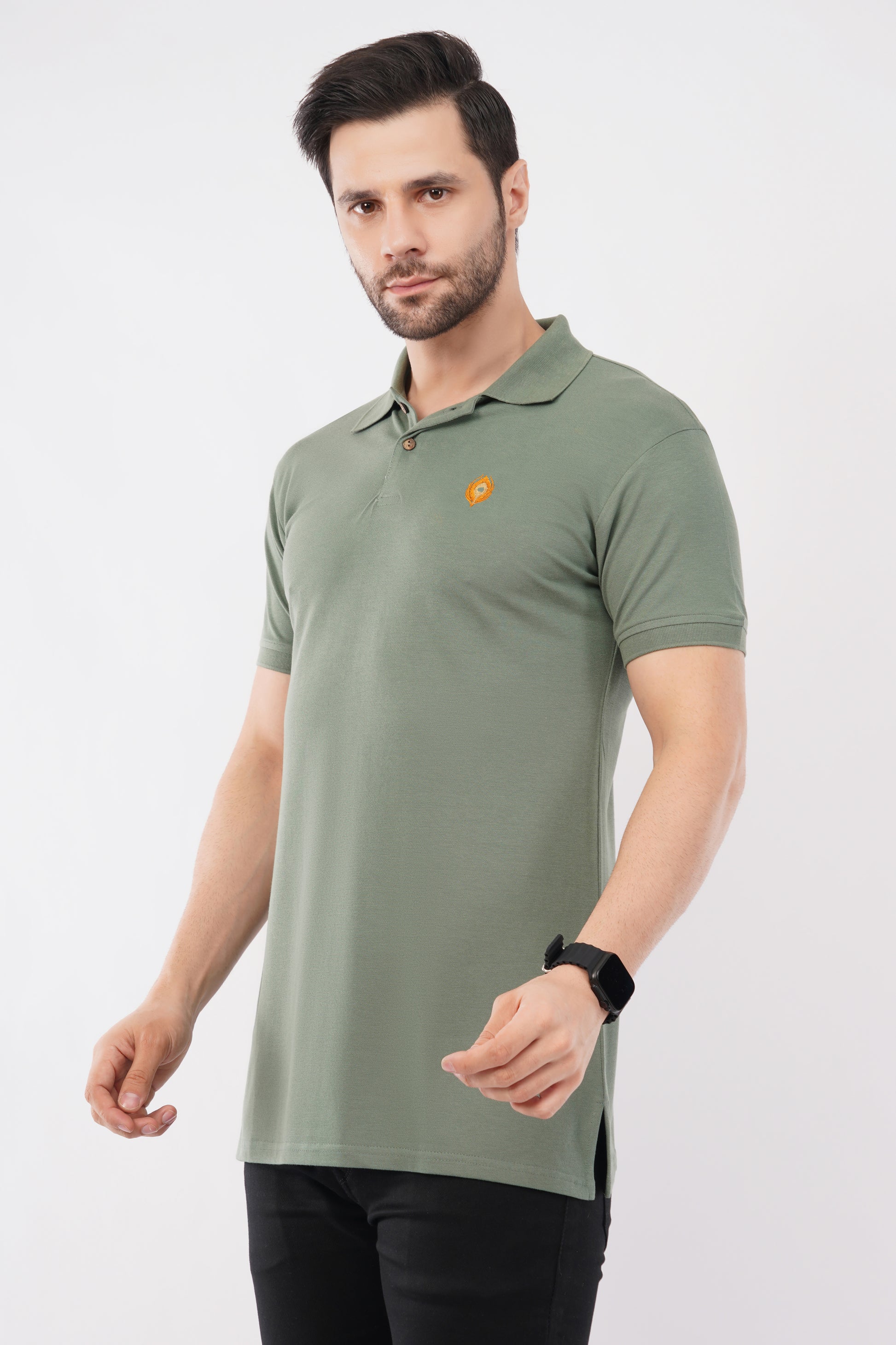 Supreme Luxe bamboo polo, soft, breathable, sustainable.