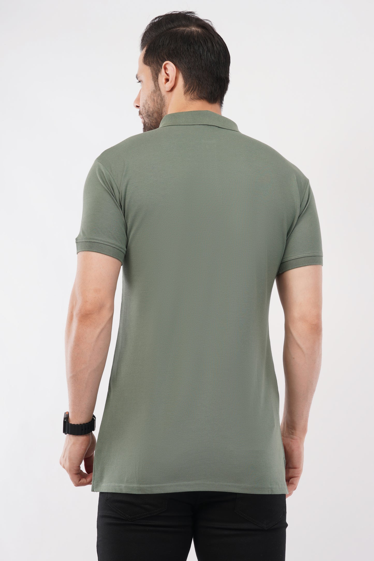 Supreme Luxe bamboo polo, soft, breathable, sustainable.