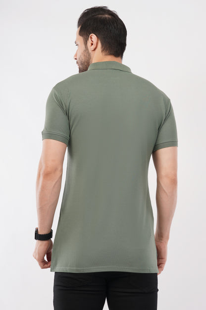 Supreme Luxe bamboo polo, soft, breathable, sustainable.