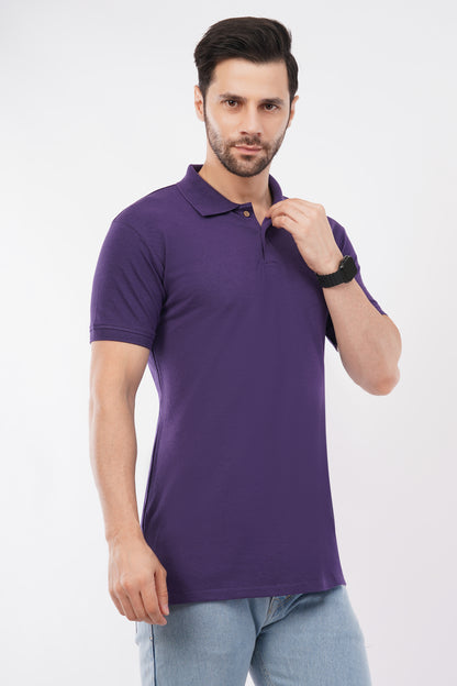 Eco-friendly Supreme Luxe bamboo polo with sleek fit.