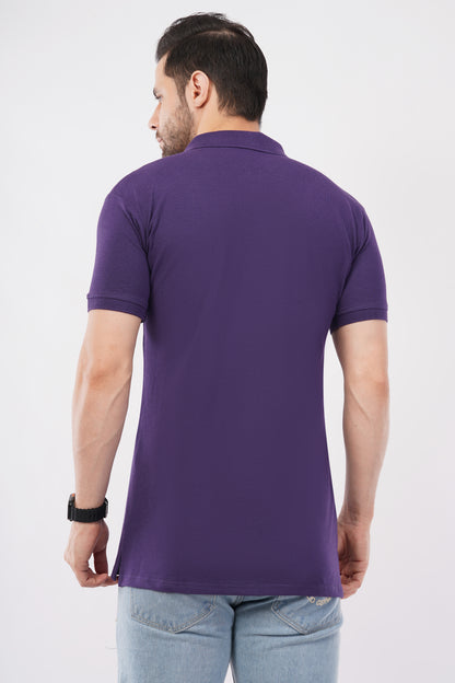 Eco-friendly Supreme Luxe bamboo polo with sleek fit.