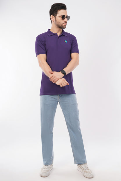 Eco-friendly Supreme Luxe bamboo polo with sleek fit.
