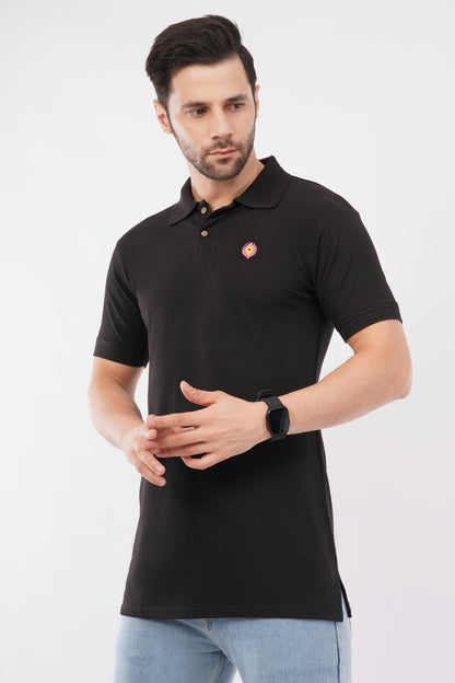 Eco-friendly Supreme Luxe bamboo polo with sleek fit.