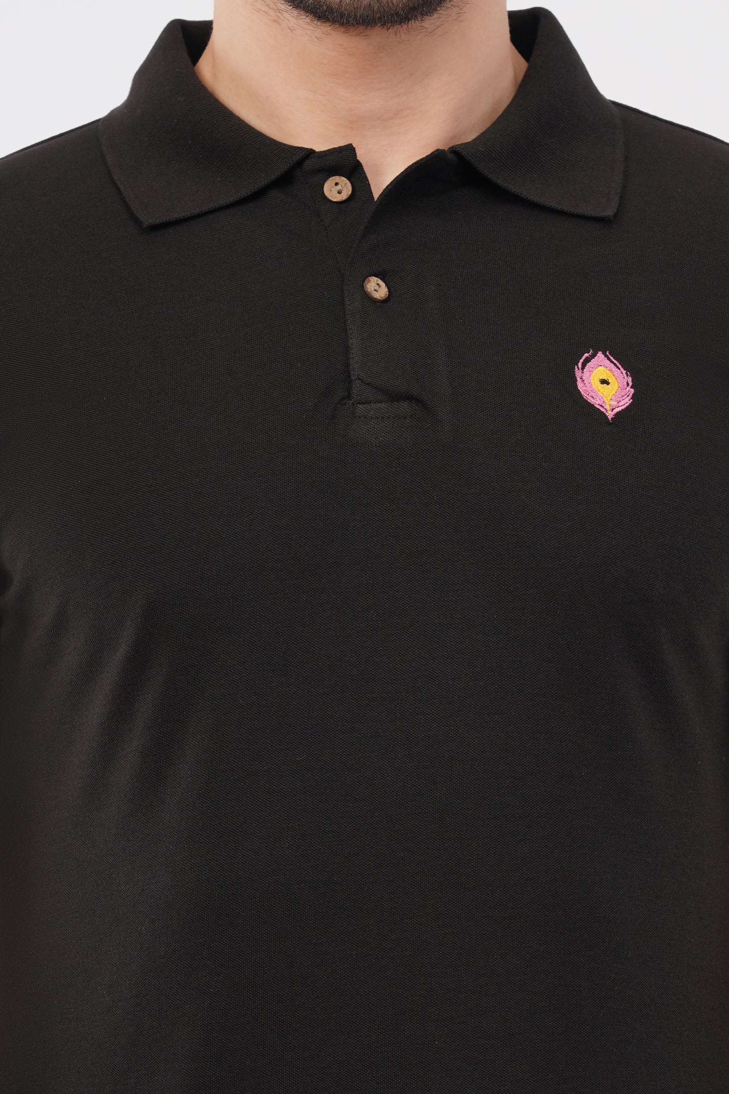 Eco-friendly Supreme Luxe bamboo polo with sleek fit.