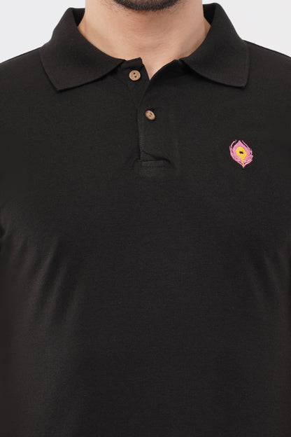 Eco-friendly Supreme Luxe bamboo polo with sleek fit.
