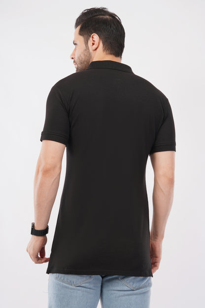 Eco-friendly Supreme Luxe bamboo polo with sleek fit.