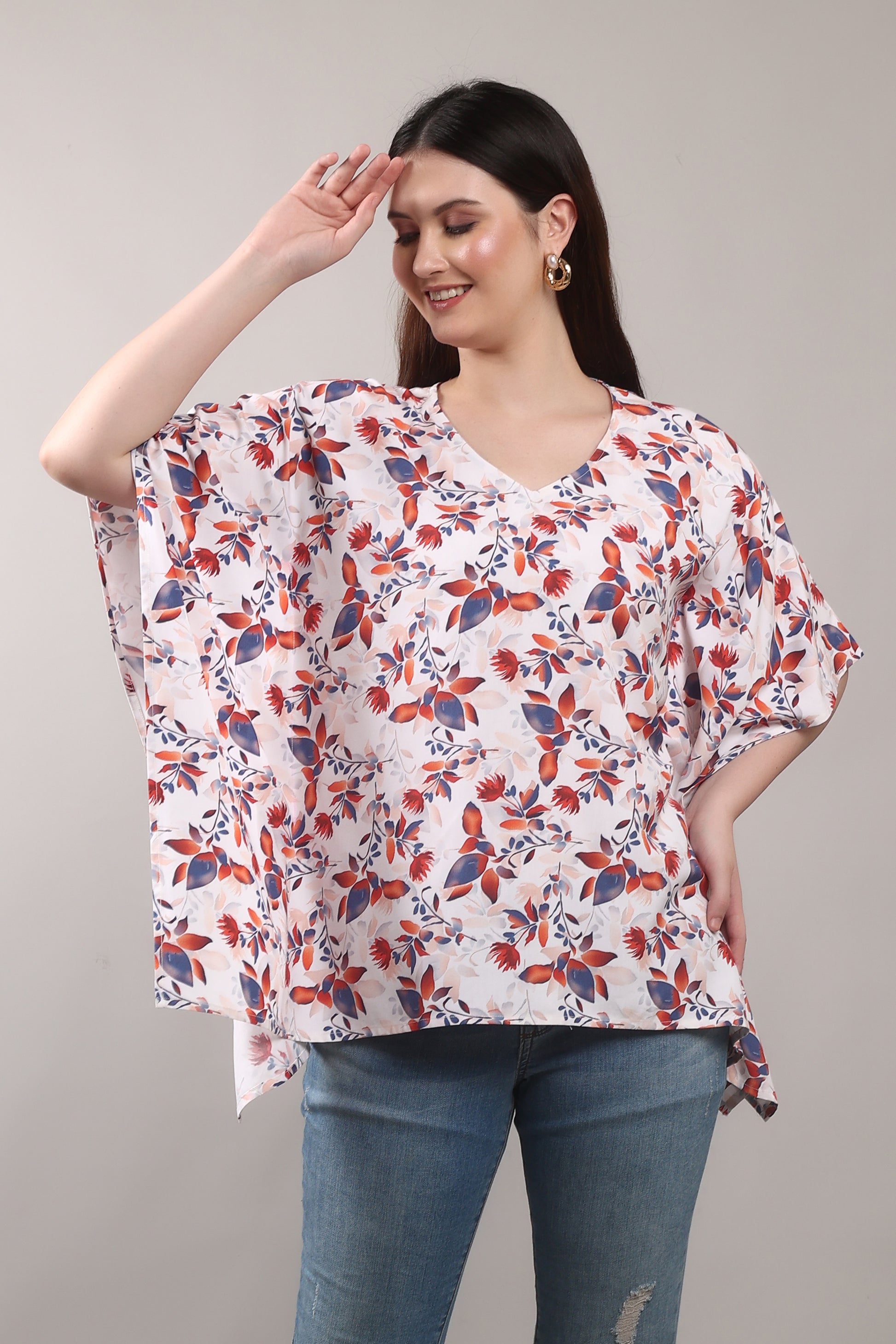 Bamboo Flow Kaftan – eco-friendly women’s bamboo kaftan by The Majestic Peacock.