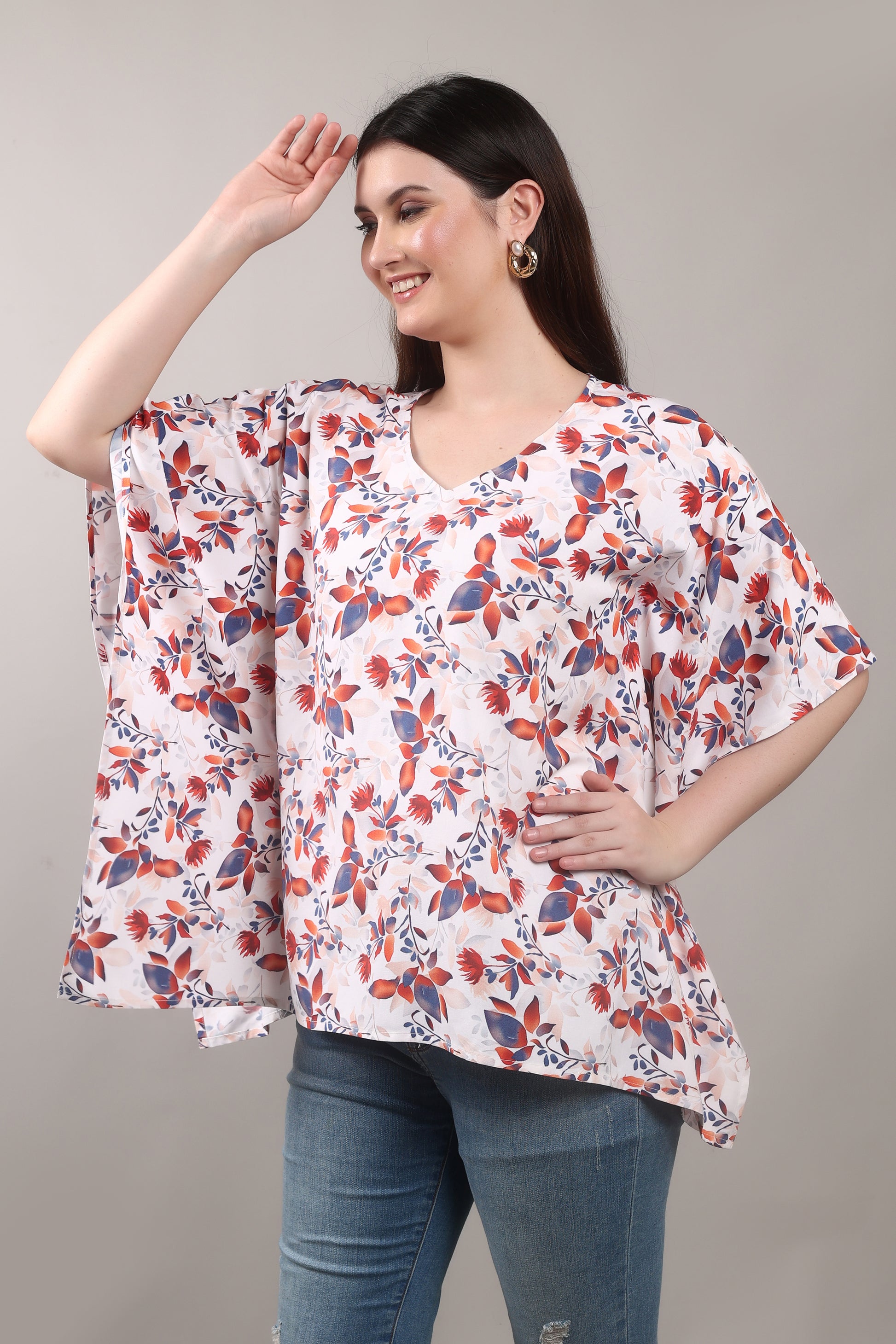 Bamboo Flow Kaftan – eco-friendly women’s bamboo kaftan by The Majestic Peacock.