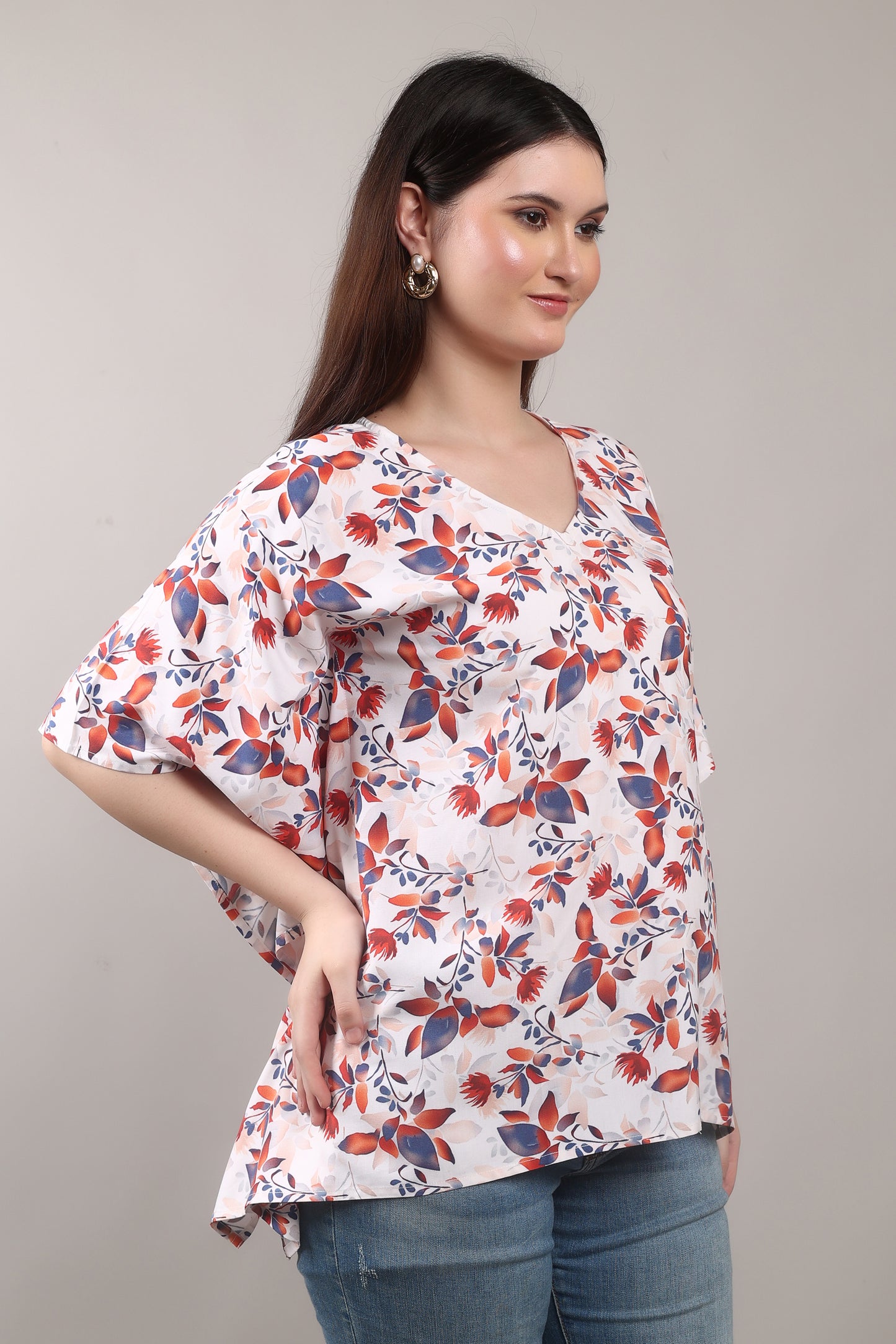 Bamboo Flow Kaftan – eco-friendly women’s bamboo kaftan by The Majestic Peacock.