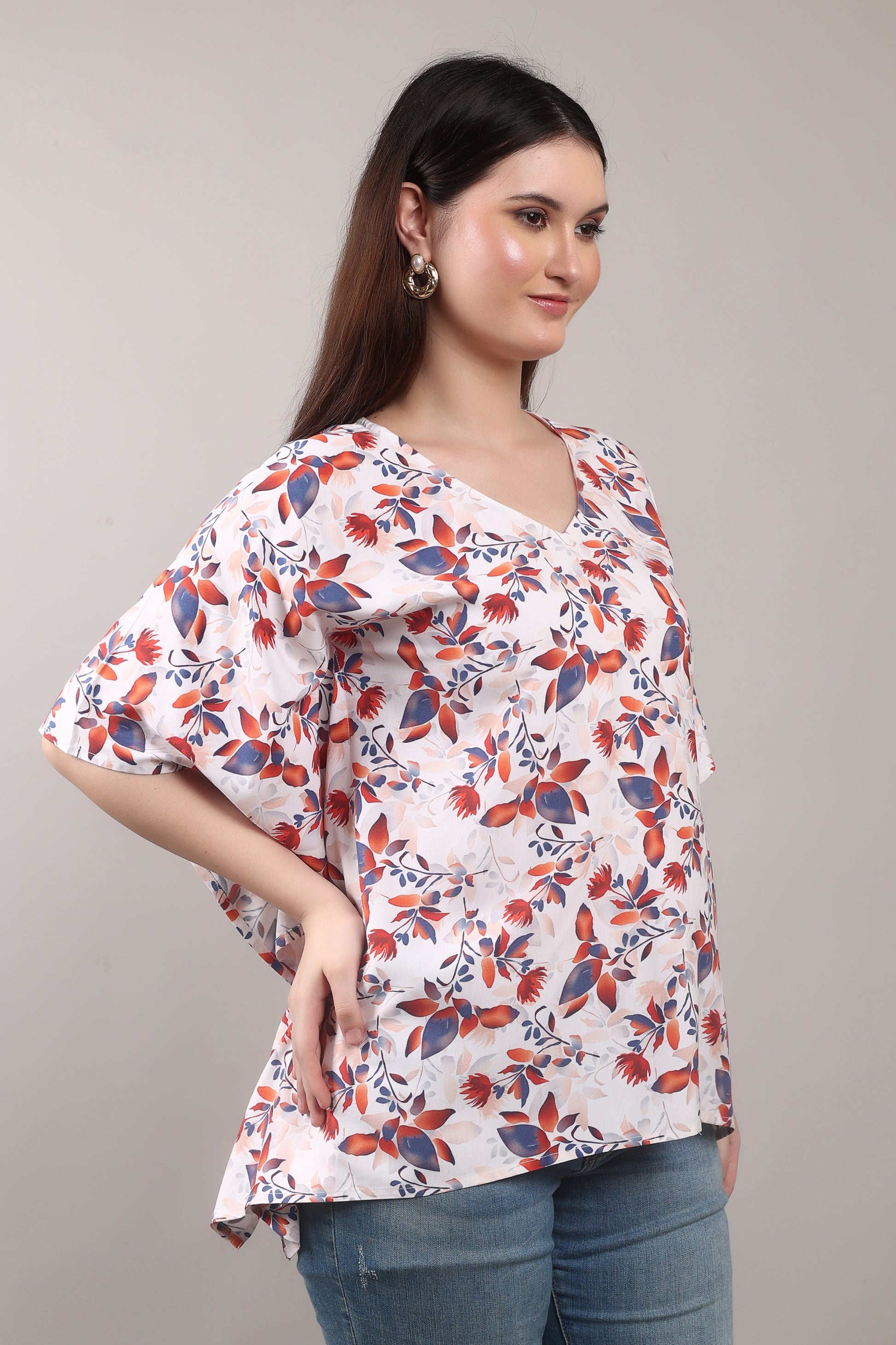 Bamboo Flow Kaftan – eco-friendly women’s bamboo kaftan by The Majestic Peacock.