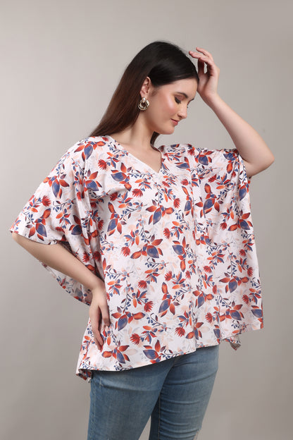 Bamboo Flow Kaftan – eco-friendly women’s bamboo kaftan by The Majestic Peacock.