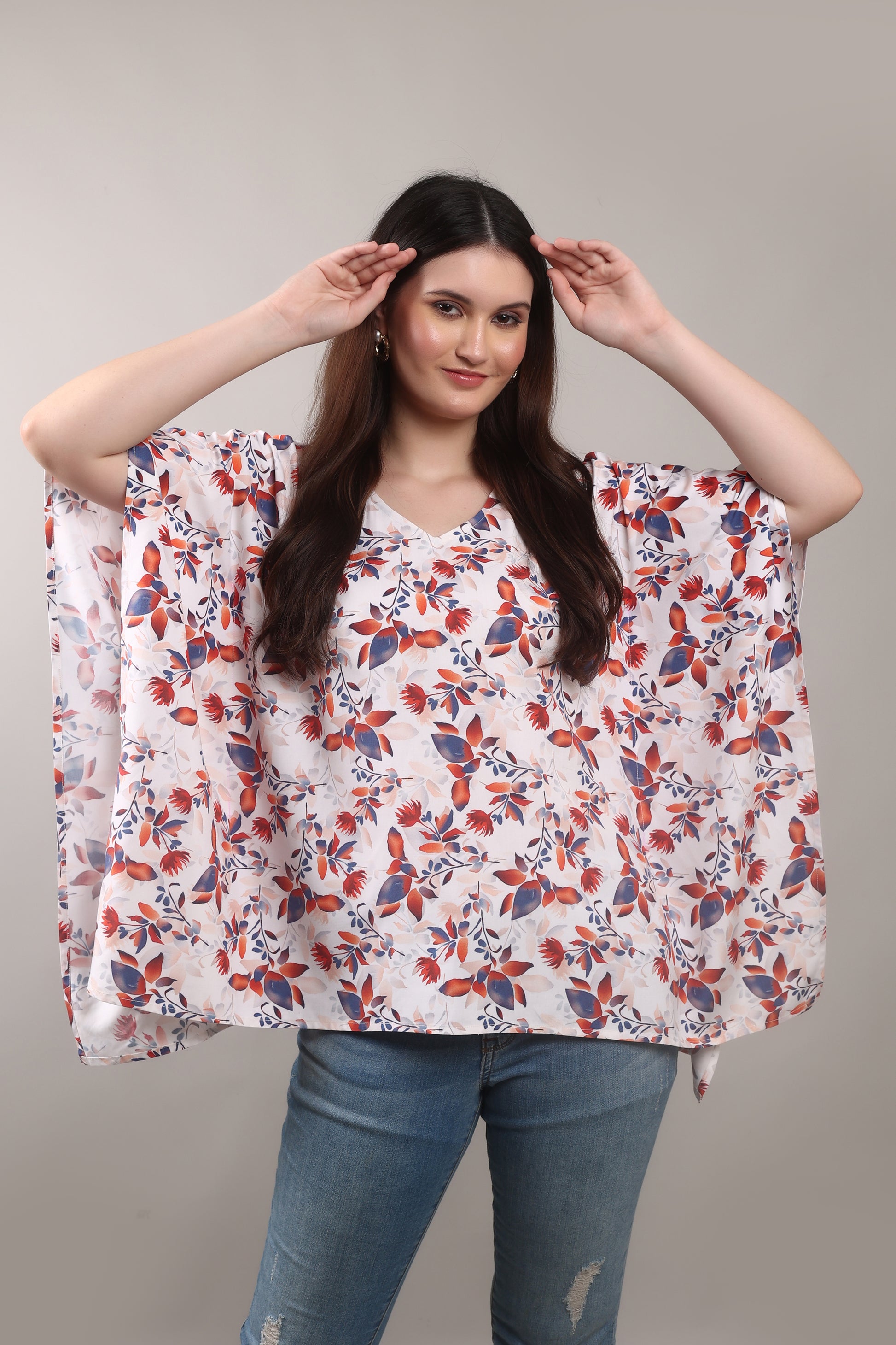 Bamboo Flow Kaftan – eco-friendly women’s bamboo kaftan by The Majestic Peacock.