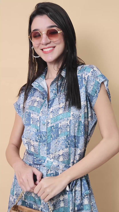 Earth Song Flax Linen Dress